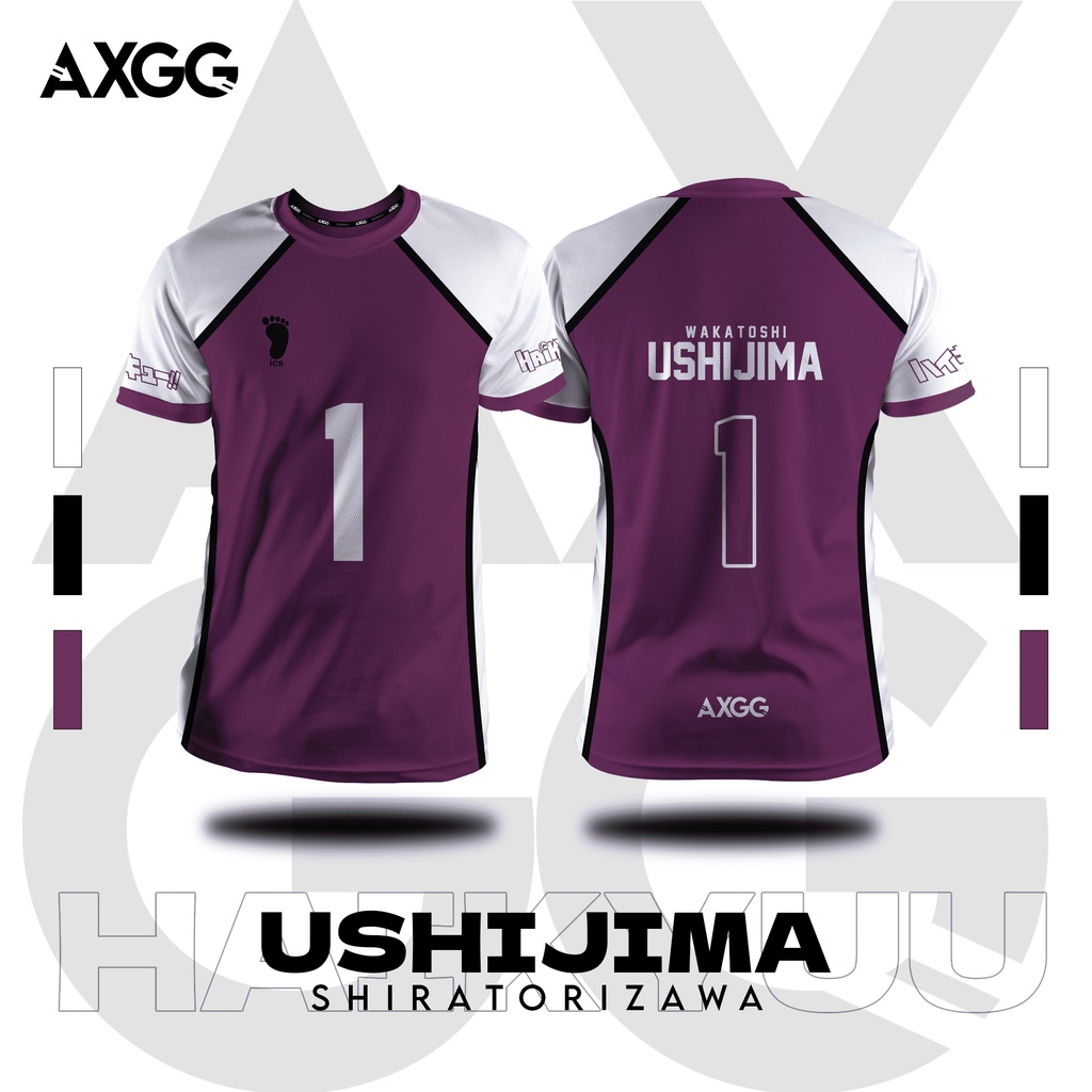 AXGG ' Haikyuu Shiratorizawa - Ushijima ' Anime Shirt