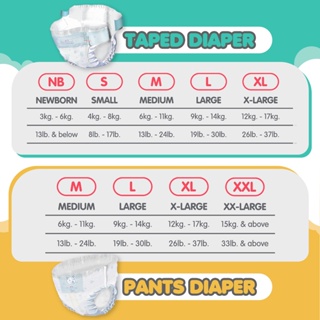 Kleenfant Diaper for Baby Taped Pants Newborn - XXL Pack of 1 30 pad Baby Needs Korean Diaper Babies #7