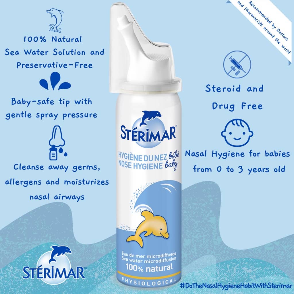 STERIMAR Baby Nasal Hygience Spray for Kids 03years 50ml Shopee