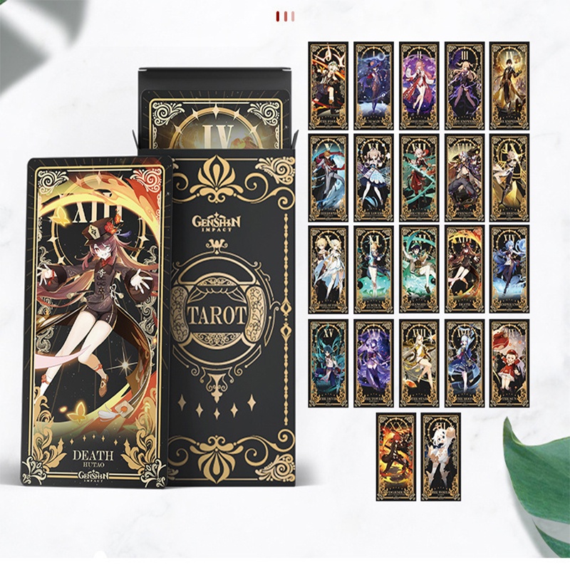 Anime Genshin Impact Tarot Card Divination Kazuha Tartaglia Arataki ...