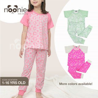 Noonie Kids - Girls Terno - Raglan Jogger Pajama - 2-16 Yrs Old #1