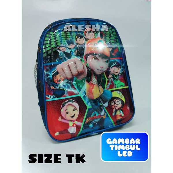 Kindergarten boboboy Children's Bag / Children's School Bag / Children's Backpack / Character Bag / Latest Children's Bag