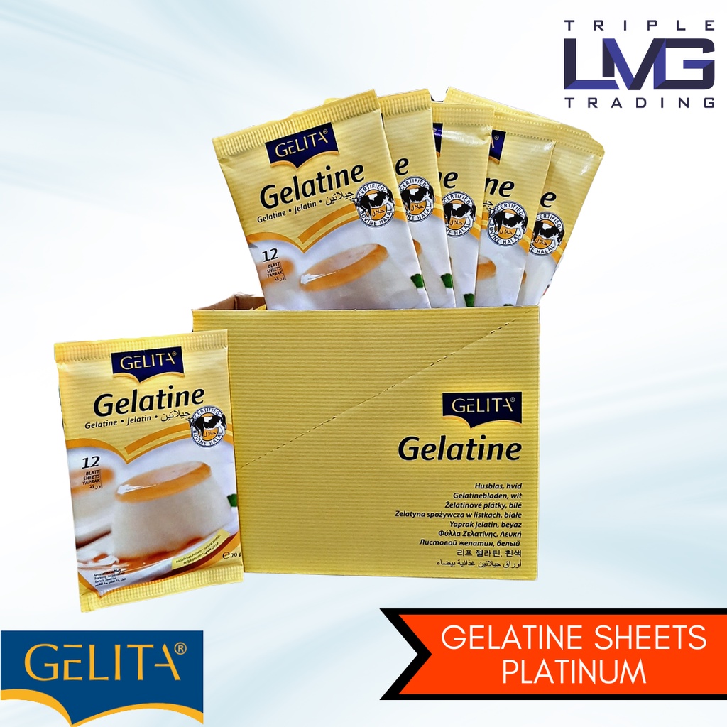 GELITA GELATINE SHEETS PLATINUM Shopee Philippines