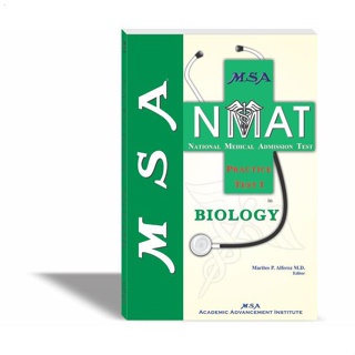 MSA NMAT Practice Test in Biology (Authentic / Brand New)2022