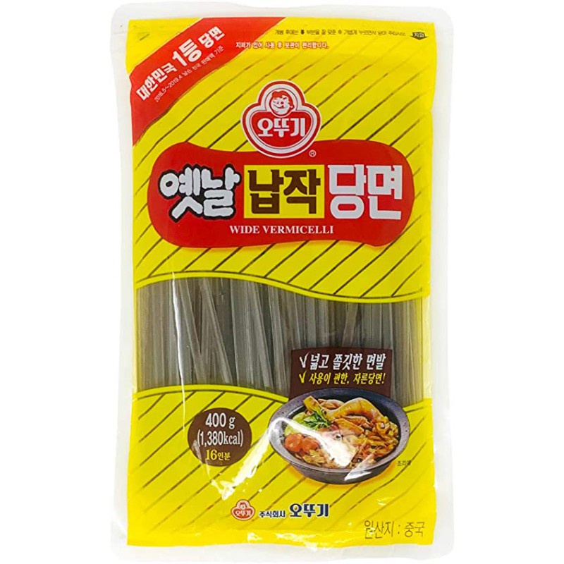 OTTOGI TRADITIONAL FLAT GLASS NOODLES 400G Shopee Philippines