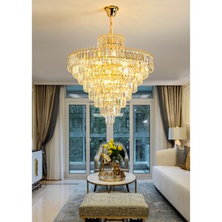 Chandelier Luxury LED Indoor Lighting Kitchen Lamps Crystal Ceiling Light Lights Lamp living room #8