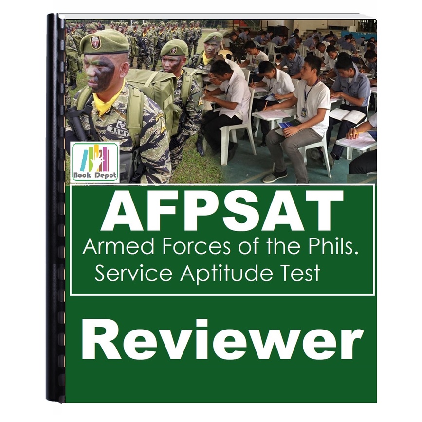 AFPSAT Reviewer (Armed Forces of the Phils. Aptitude Test) | Shopee ...