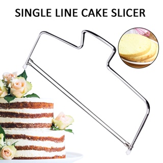 Stainless Steel Adjustable 2-Wire Dual-Layers Cake Cutter Slicer Cake Cutting Machine Biscuit Cut #1