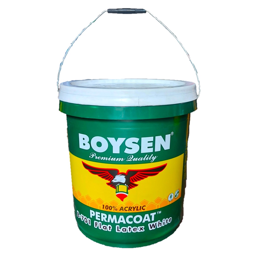 Boysen Permacoat Latex White (701 Flat, 715 Semigloss, 710 Gloss