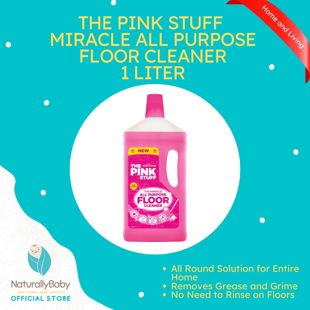 The Pink Stuff The Miracle All Purpose Floor Cleaner 1L Shopee