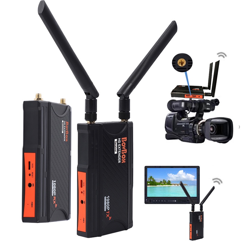 200m Wireless Video Transmitter and Receiver HDMI Extender for