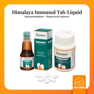 Himalaya Immunol TM (Tablets/Liquid) Immune health supplement for dogs & cats [增强免疫力/kesihatan sistem imun] #1