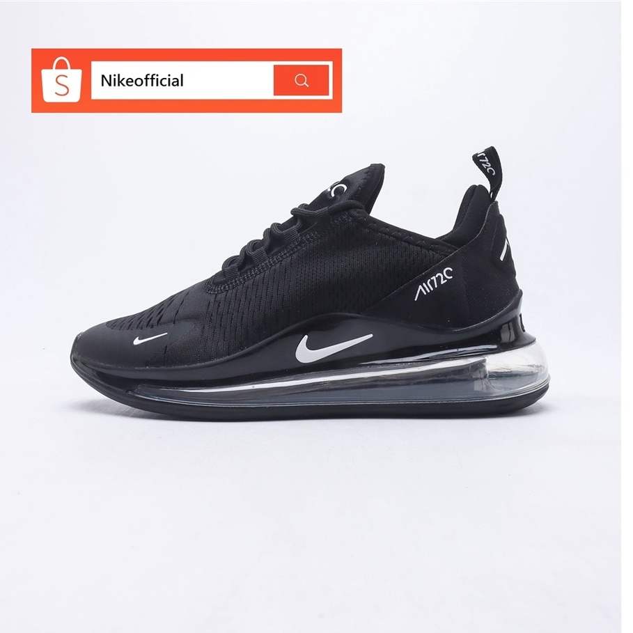 cubic Civic Academy 100% Original Nike Air Max 720 Black Casual Sneakers Shoes For Men & Women  | Shopee Philippines