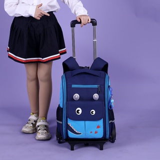Unicorn Kids Trolley bag School bag Cartoon backpack for kids girl Large capacity Waterproof #9