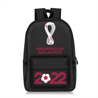 [Ready Stock] 2022 Katar World Cup Fan Primary School Bag Large Capacity Burden-Reducing Football 3D Printing Backpack #8