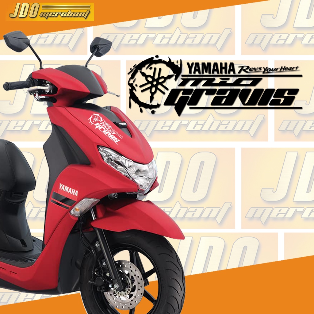 Yamaha Mio Gravis Stickers 1pc | Shopee Philippines