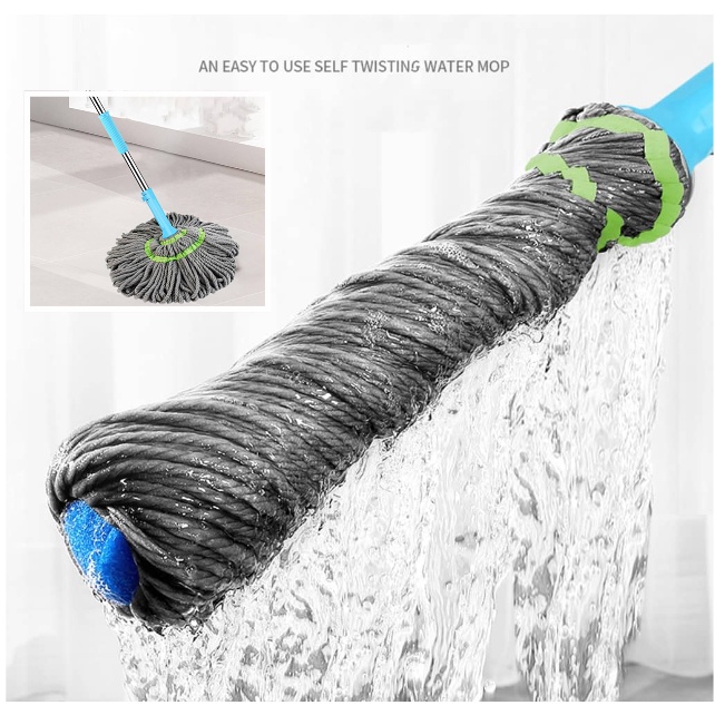 Twist Mops For Floor Cleaning Self Wringing Mop Twist Mop With Wringer Heavy Duty Shopee