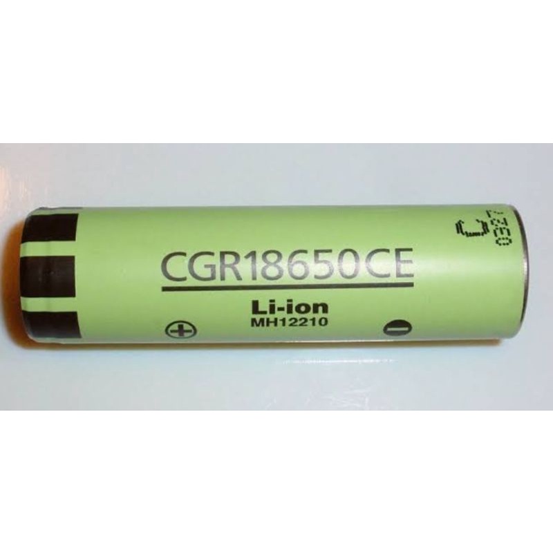 Panasonic CGR18650A /CE/CG (Lime Green) True Rated Capacity | Shopee ...