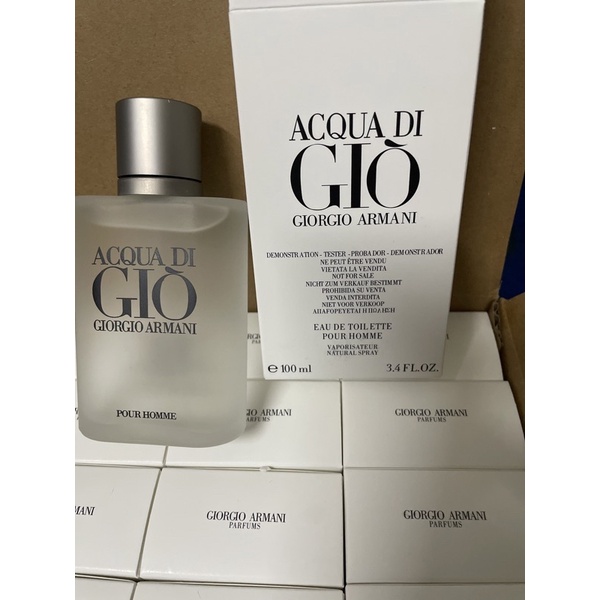 ACQUA DI GIO TESTER BOX | Shopee Philippines