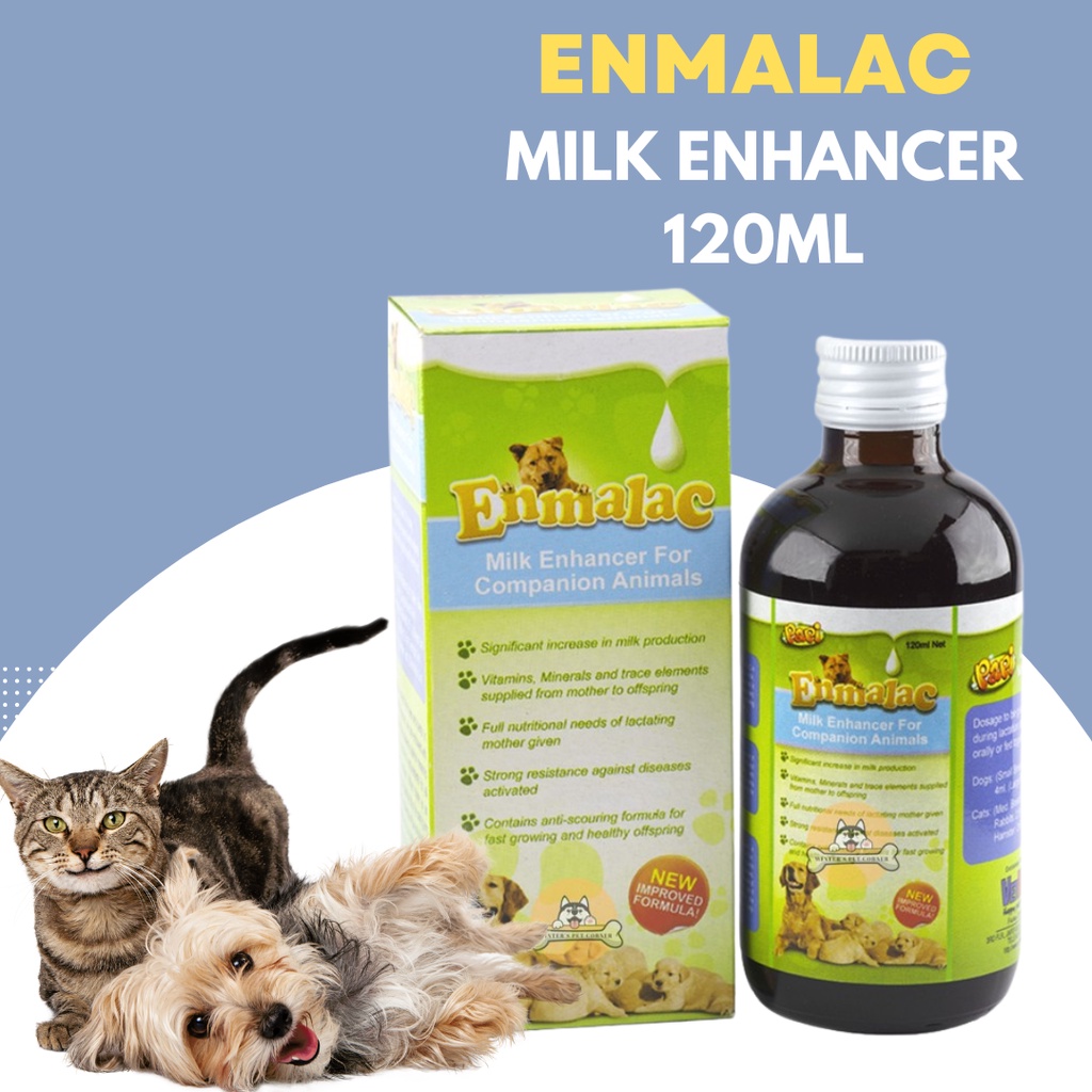 Enmalac Milk Enhancer Boost for Dogs and Cats (120ml) Shopee Philippines