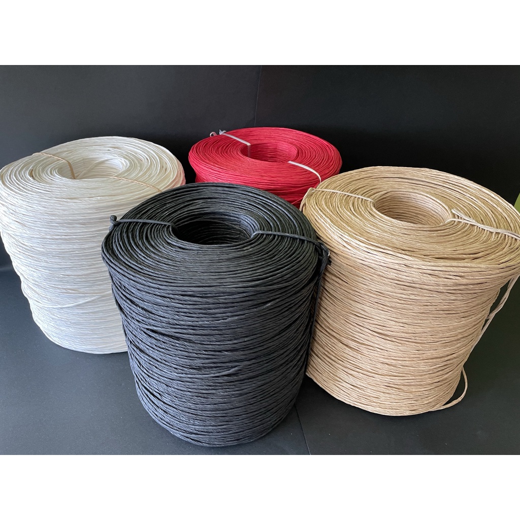 Colored Paper Twine I Paper Rope I Paper Bag Handle Material DIY Crafts