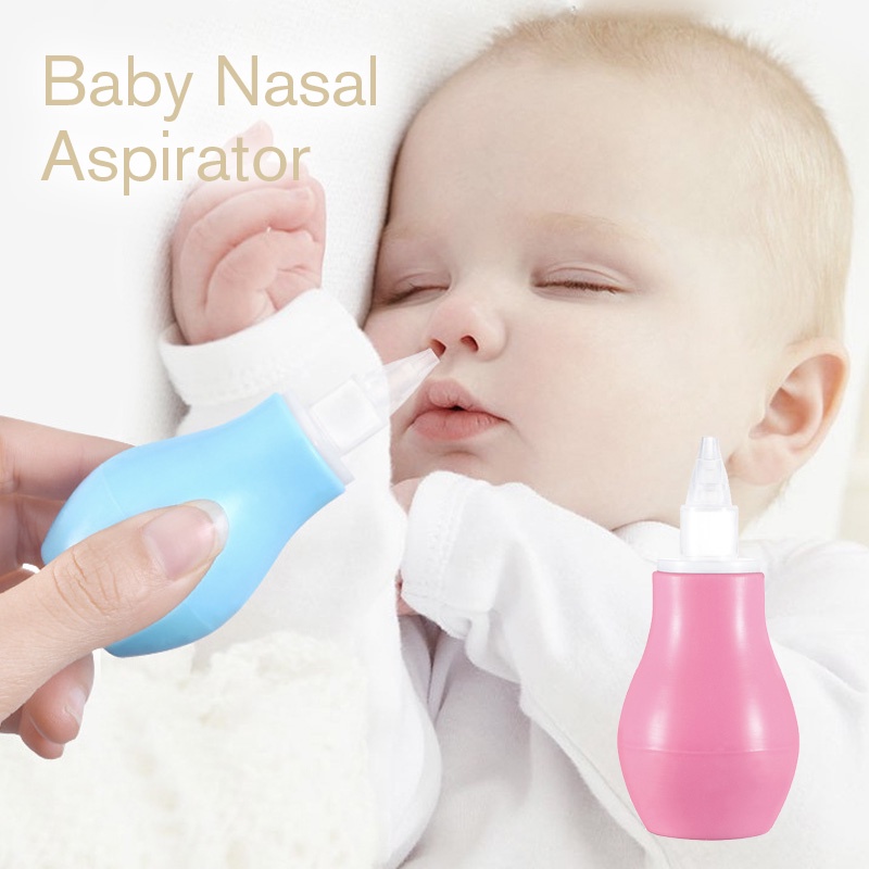 Silicone Baby Nose Cleaner Pump Infant Sucker Newborn Baby Nasal Aspirator Cleaner Anti-backflow