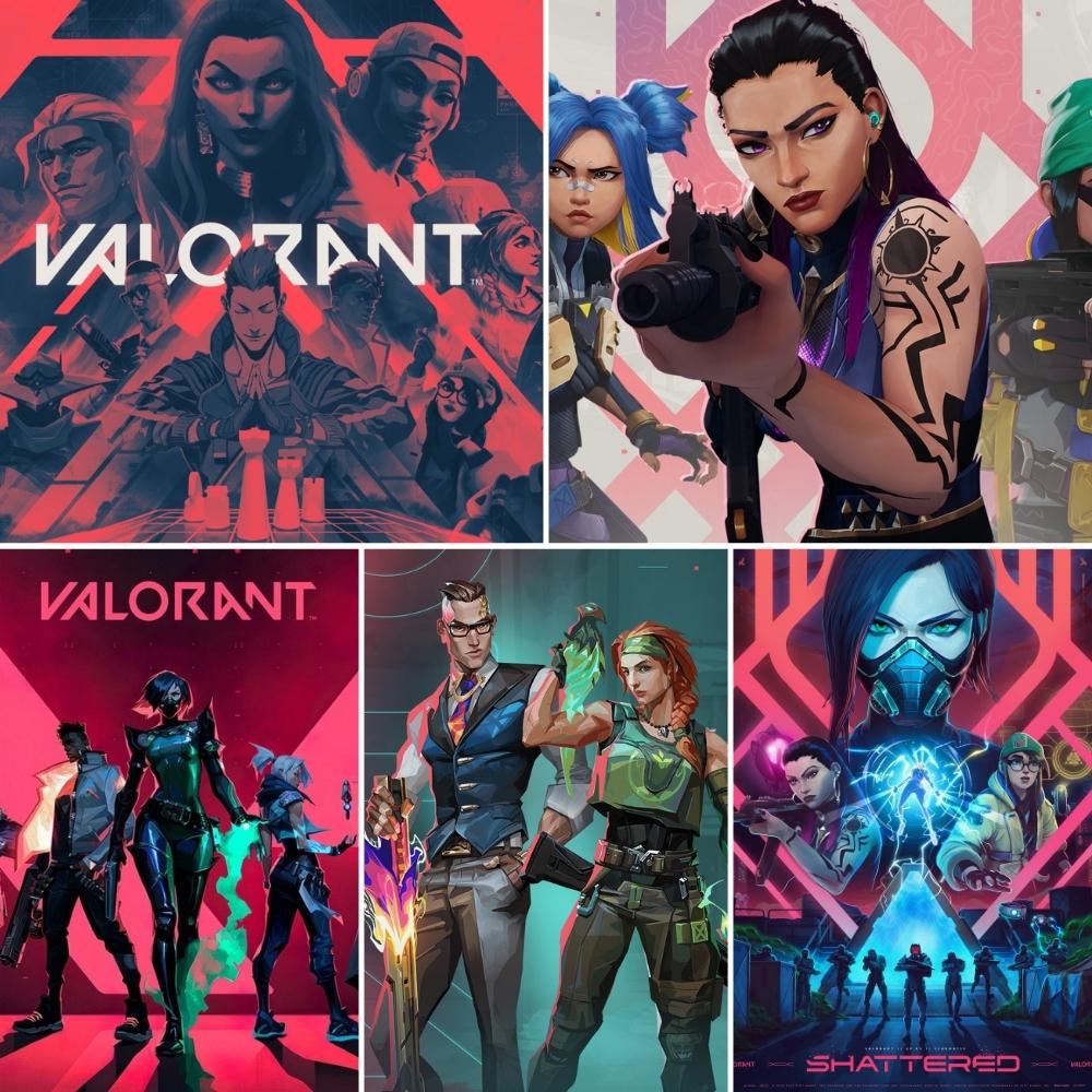 Valorant Posters A4 Size | Shopee Philippines