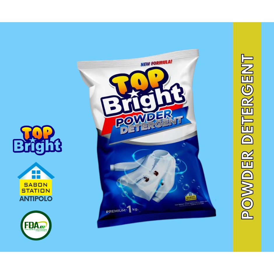 Powder Detergent by Top Bright (1 kilo) Shopee Philippines