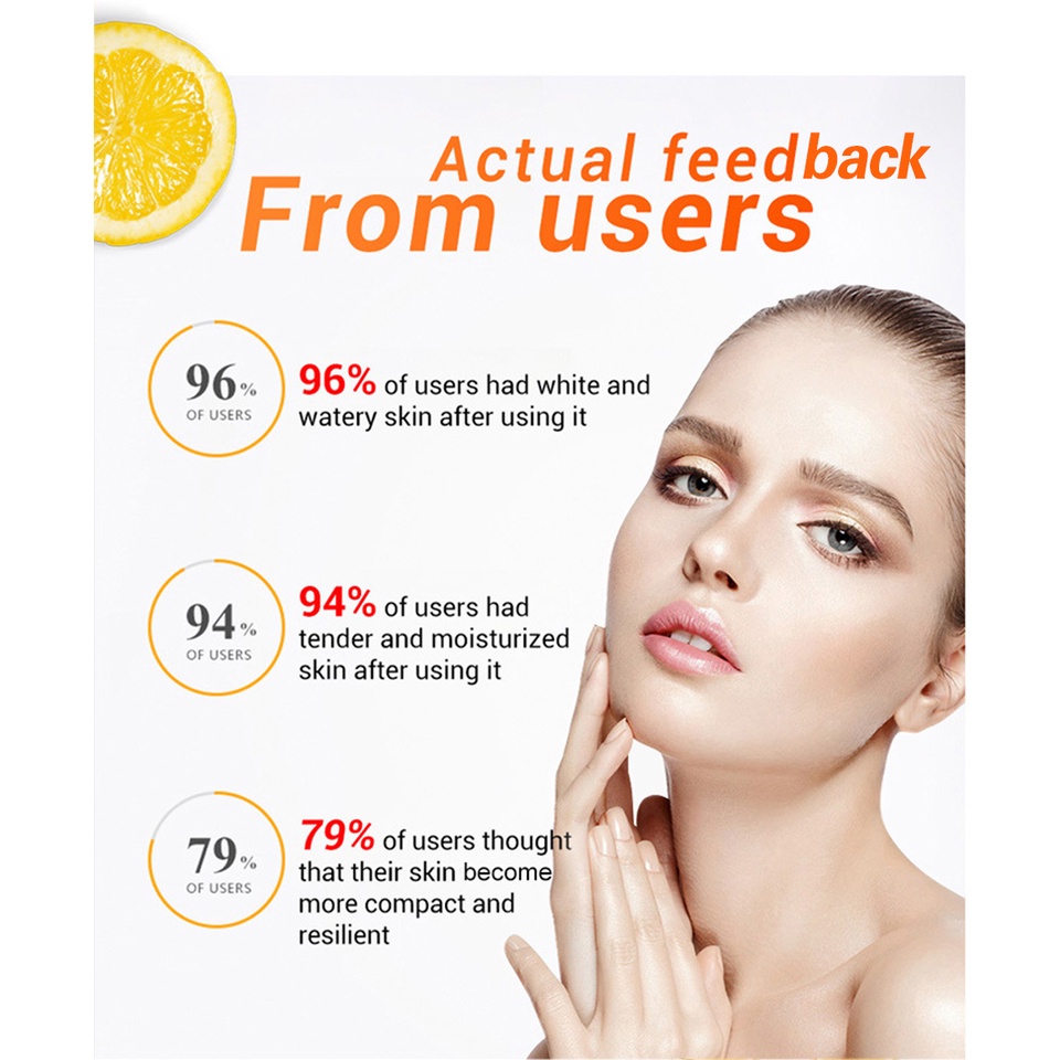 Vitamin C Whitening cream Face cream moisturizer Dark spots remover face Skin care product 76.5g
