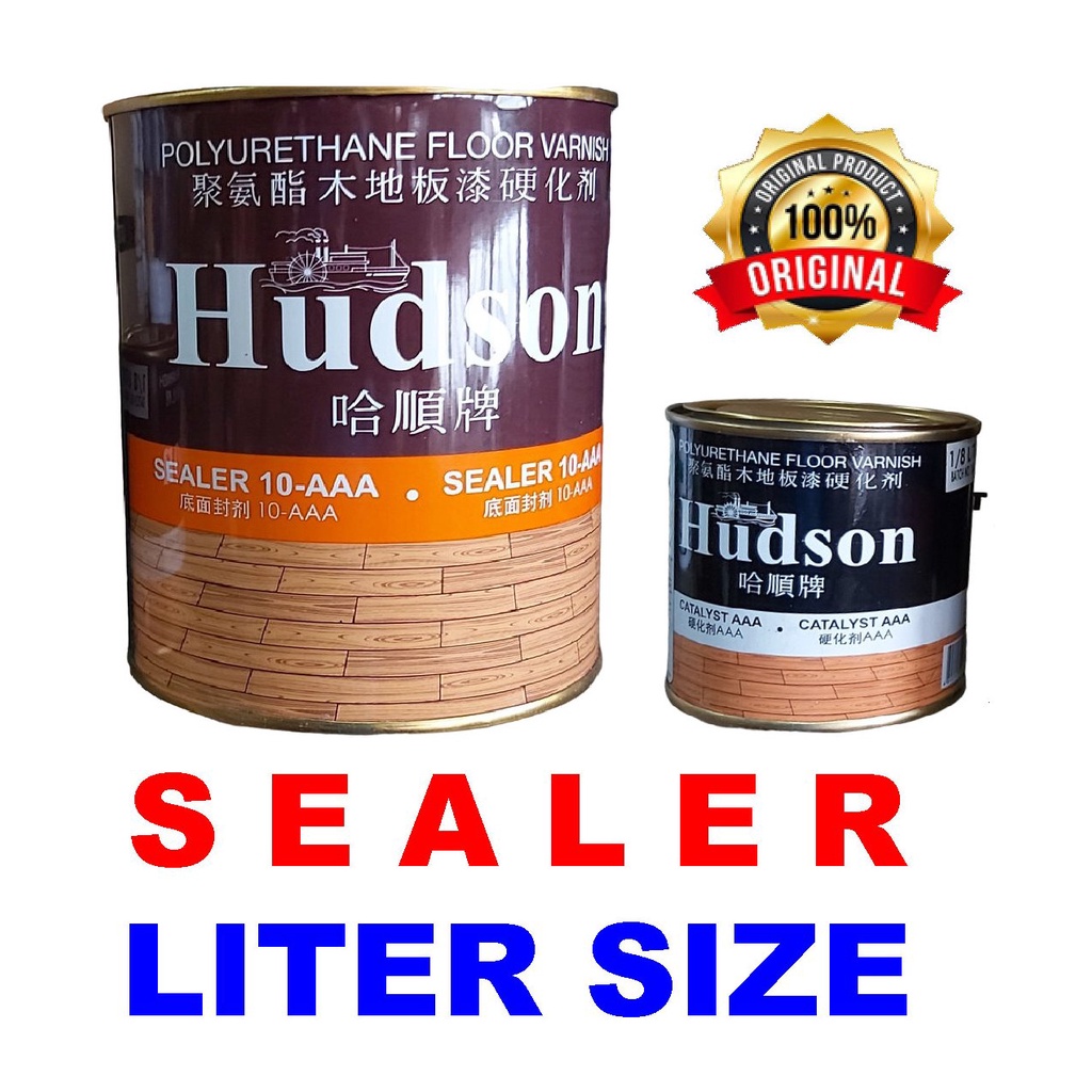 HUDSON POLYURETHANE SEALER PU SEALER LITER Shopee Philippines
