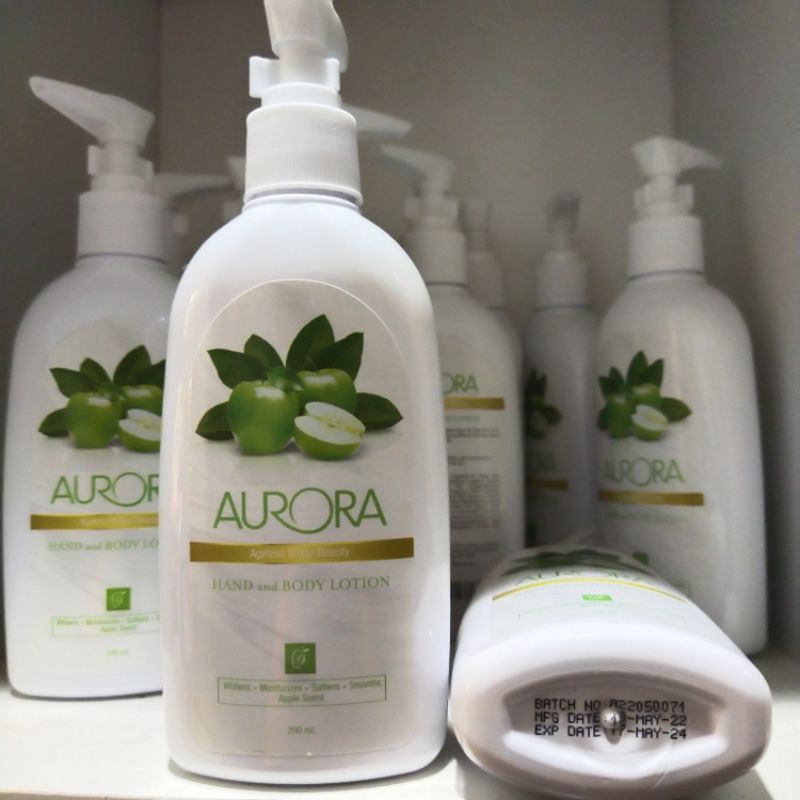 Aurora hand and body Lotion (200ml ) Exp date May 2024 Shopee