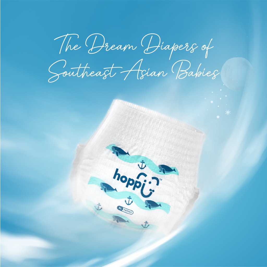 Hoppi AirDream Tape Diapers 66's (NEWBORN) Pack of 1