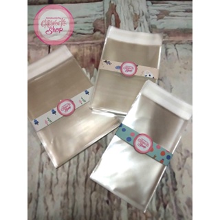Clear Plastic OPP Packaging with Adhesive ( Makapal ) for Souvenirs Giveaways DIY Arts & Crafts