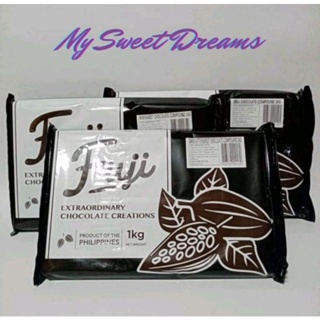 Fuji Dark Bittersweet/ Semisweet/Milk Chocolate 1 kg  Exp Date Jun Aug 2023