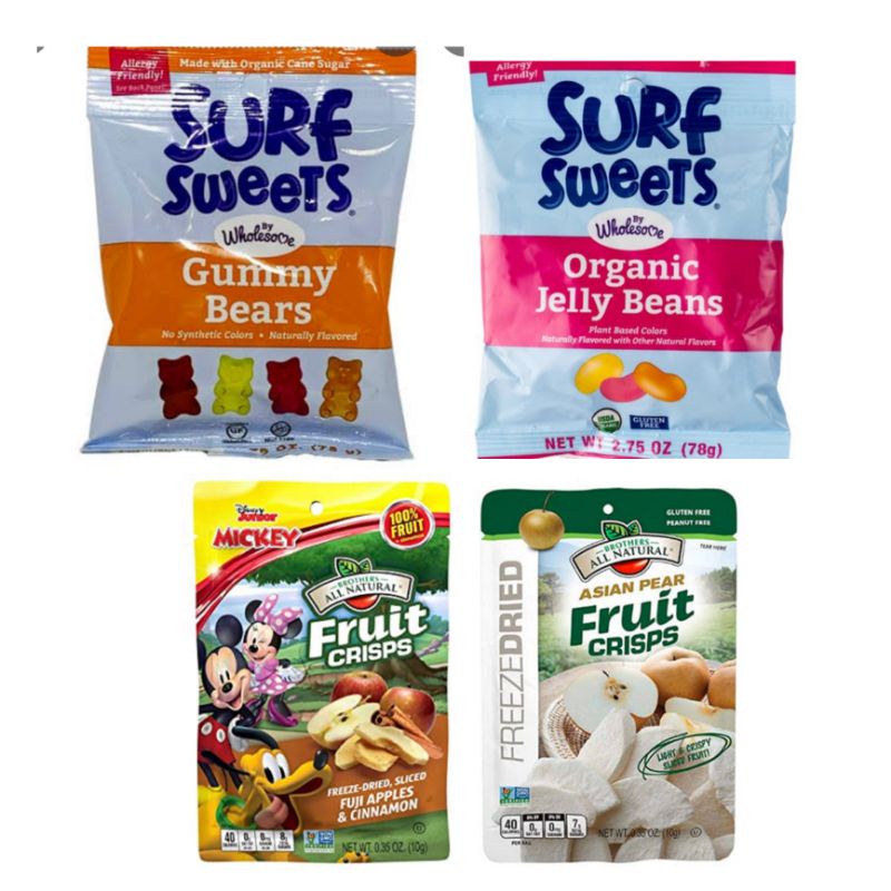 LowCostPH Surf Sweets, Jelly Beans, Gummy Bears 78g, Freeze Dried