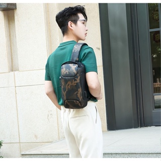 New Crossbody Bag Anti-theft Multifunction Male Waterproof Chest Bag Pack for Men #6