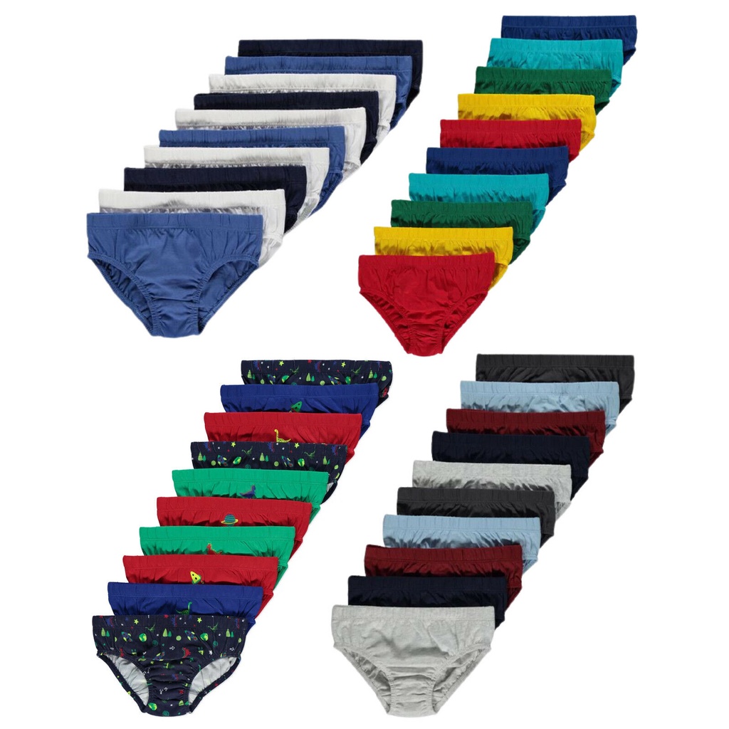 BRIEF Underwear for kids assorted color cotton | Shopee Philippines