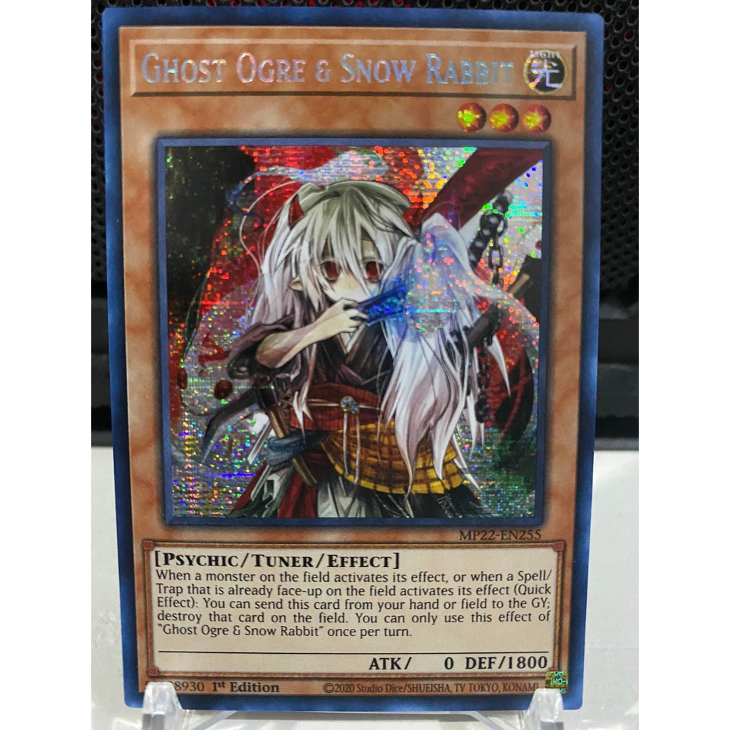 Ghost Ogre & Snow Rabbit - MP22-EN255 - Prismatic Secret Rare 1st