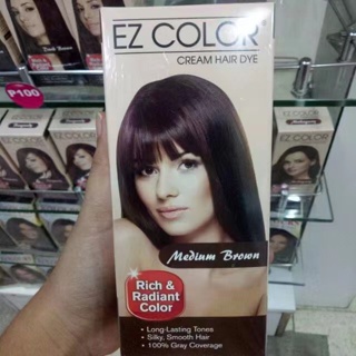 Ez Color Cream Hair Dye Natural Hair Color Set Hair Color Cream And Oxidizing Cream 50ml*2/P02020 #7