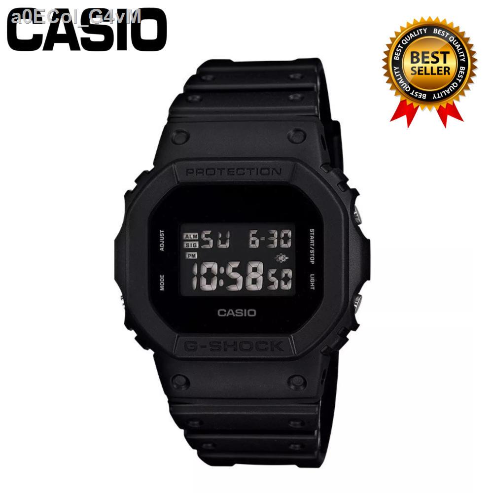 Casio DW5600 Digital All Black Resin Band Waterproof Watch(Free box ...