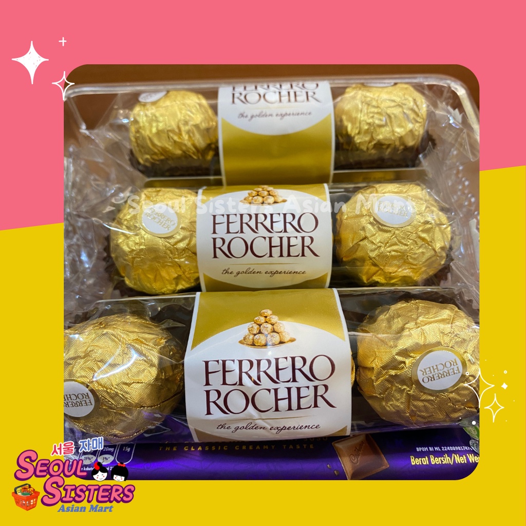 Ferrero Rocher 3pcs Chocolate | Shopee Philippines