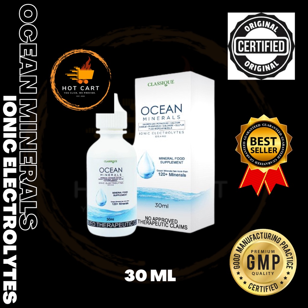 Ocean Minerals Ionic Electrolytes (100 Authentic) Shopee Philippines