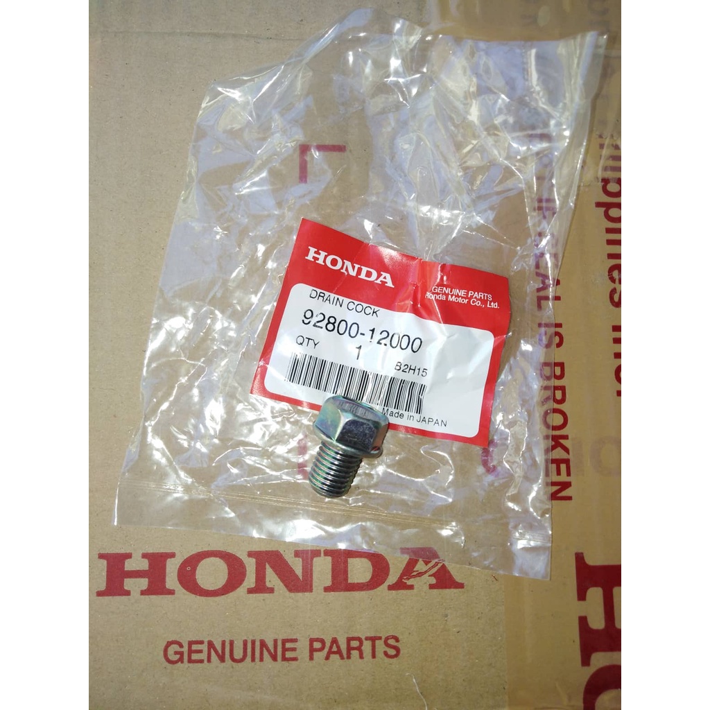 gmanians ORIGINAL DRAIN BOLT/DRAIN PLUG HONDA wave 125, xrm, cbr, rs