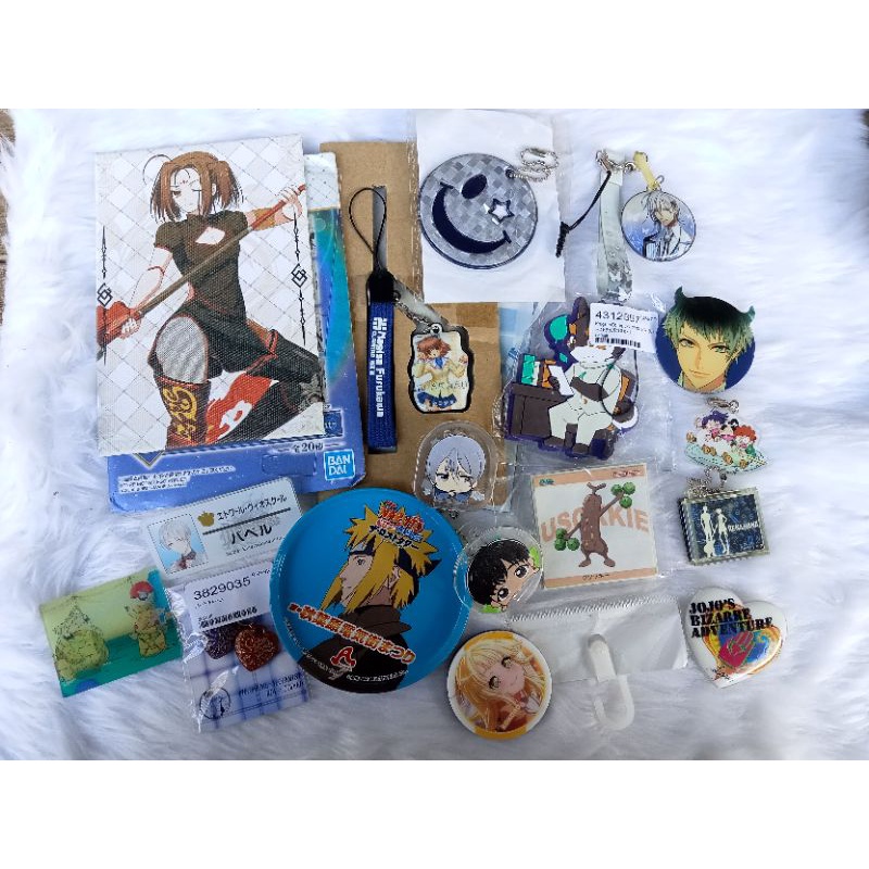 Assorted Anime keychains, ref magnet, pins | Shopee Philippines