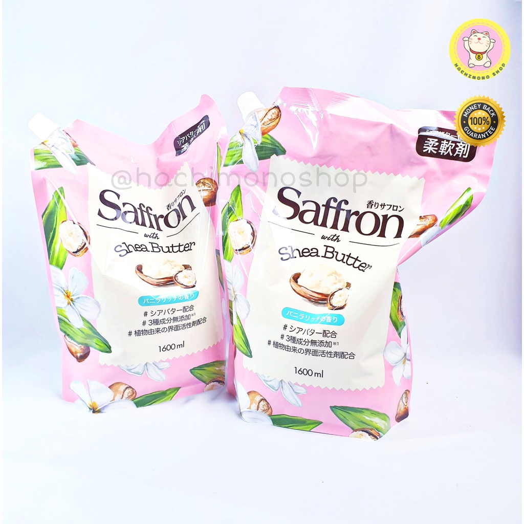 Saffron Aroma with Shea Buuter Fabric Softener Japan Fabric Conditioner Shopee Philippines