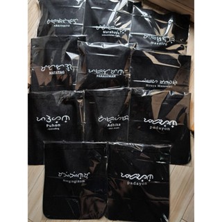 PADAYON - Alibata Baybayin BLACK OR WHITE CANVASS Tote Bag (NO ZIP) - unisex (Customized Designs) #1