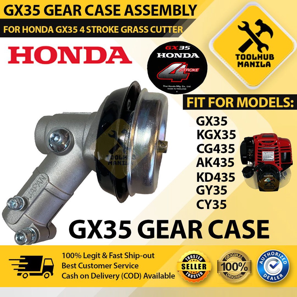 GX35 Gear Case Assembly Gearhead Gear Case Assy 9T 28mm for Honda GX35