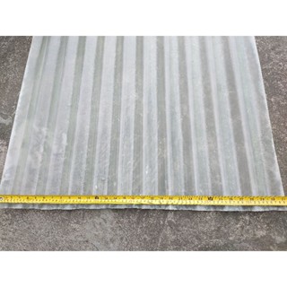 Fiber Glass Sheet | Clear | 80cm width | SOLD PER 1 Foot, 2 feet, 3 feet, 4 feet, 5 feet| Matibay | #2
