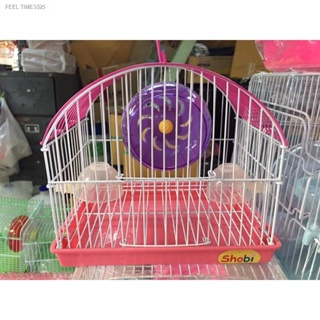 Delivered From Thailand Shobi 03 Cage​ Curved Shape With Treadmill Food Cup 7.5g X8 L X 7.5 Inches Feed Hamsters And Small Rats. #5