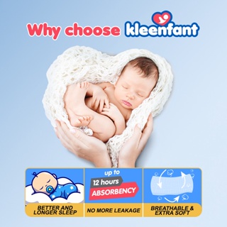 Kleenfant Diaper for Baby Taped Pants Newborn - XXL Pack of 1 30 pad Baby Needs Korean Diaper Babies #3